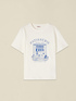 Cotton t-shirt with print image number 3