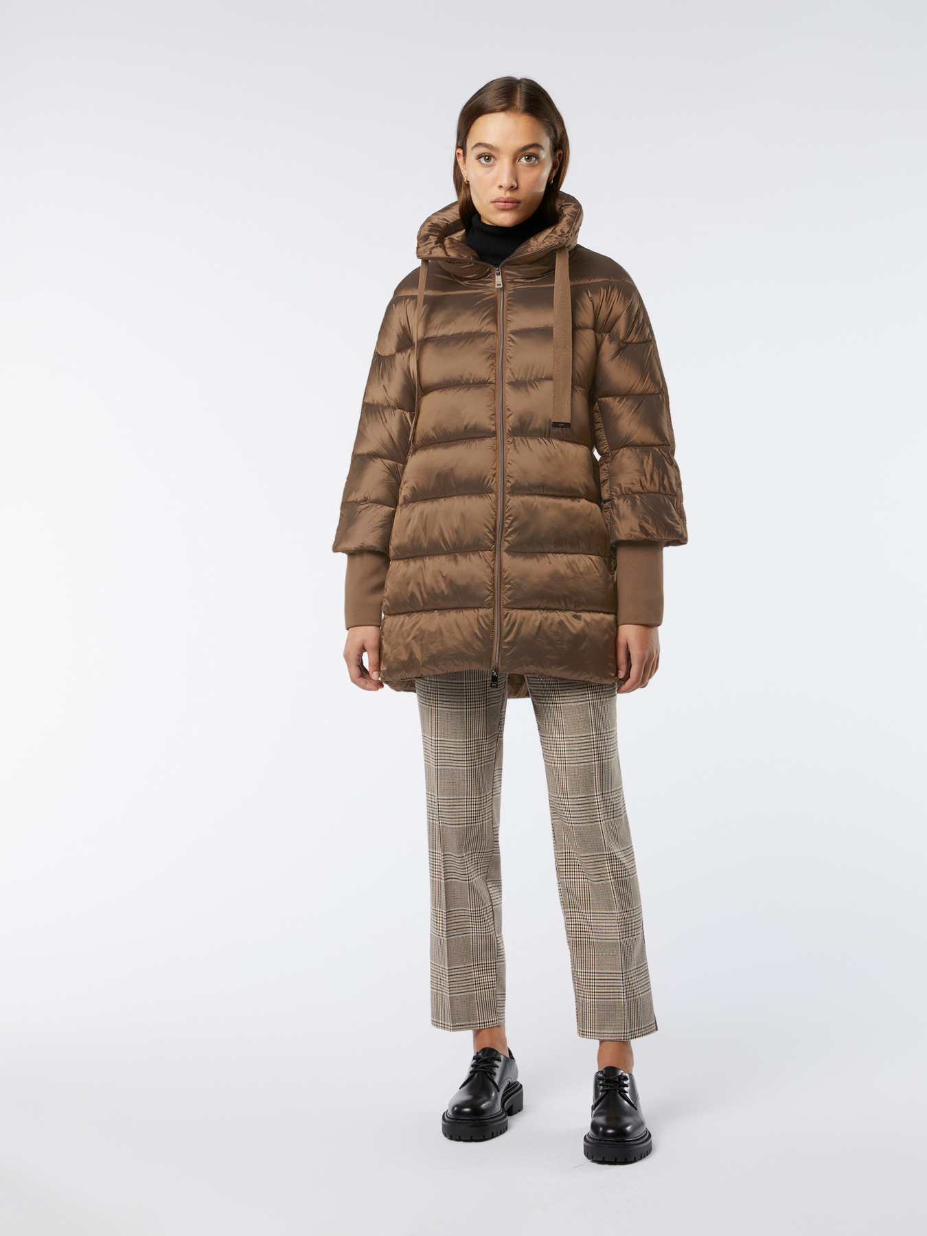 Piumino con tape lurex image number 0