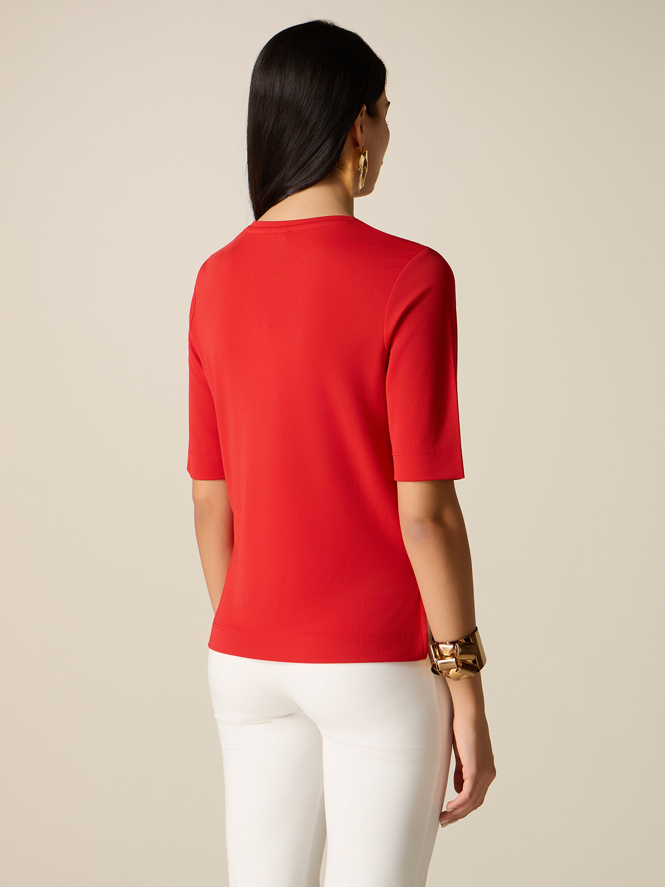 T-shirt with degrad&eacute; studs image number 1
