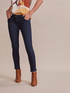 Dunkelblaue Skinny-Jeans, Modell Paris Push-up image number 2