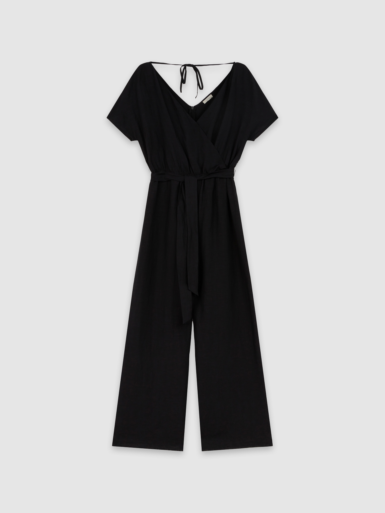 Linen blend jumpsuit image number 3