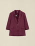 Blazer aus Leinenmischung mit Brosche image number 3