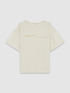 Candy T-shirt with lettering application image number 3