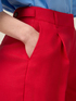 Pantalon palazzo 100% lin image number 2