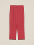 Fluid fabric trousers image number 4