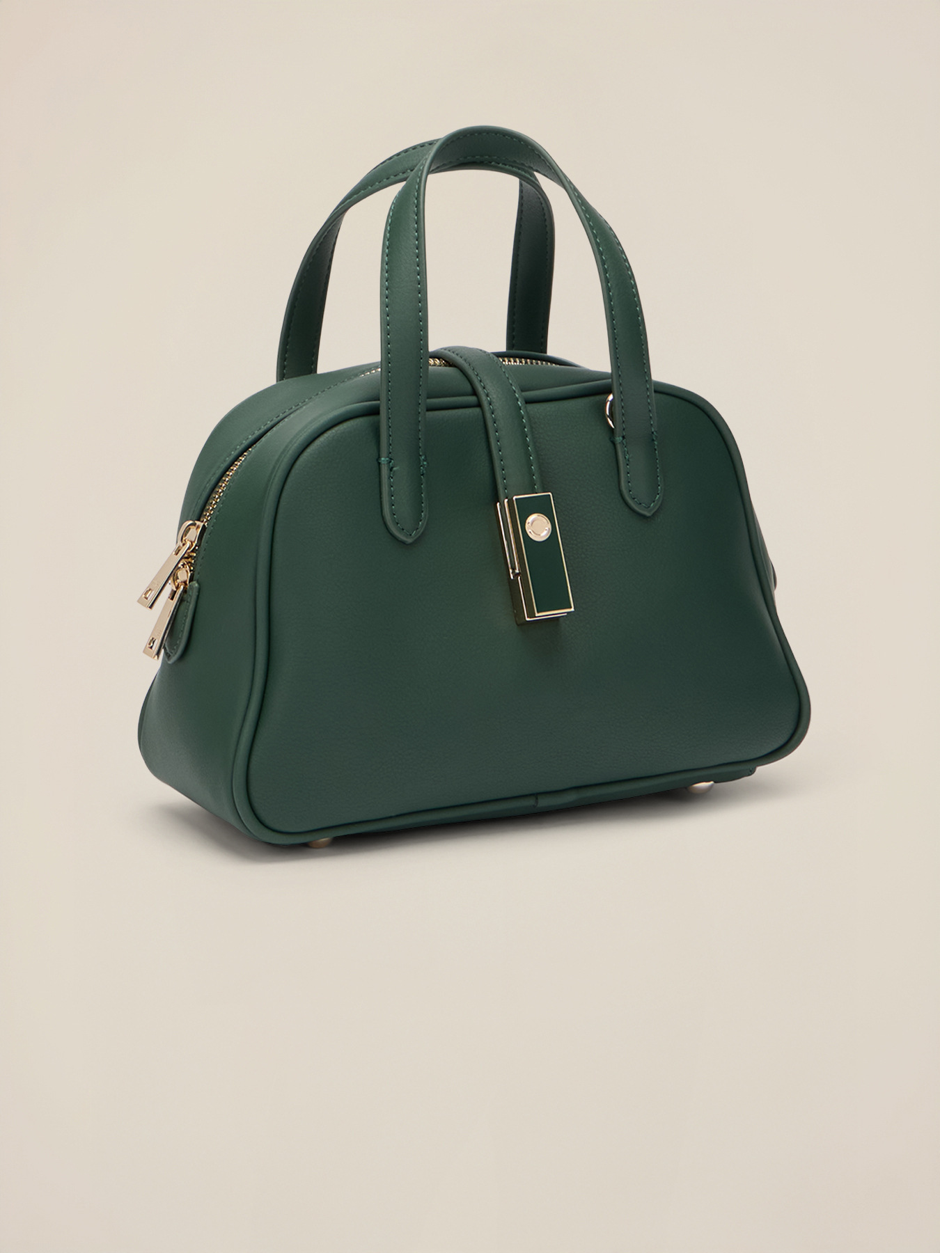 Handbag with metal detail image number 3