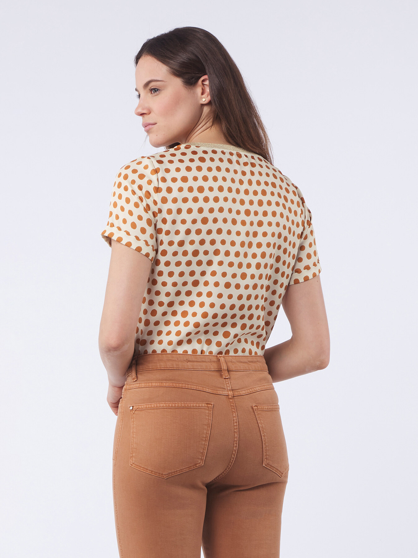 Gepunktete Bluse image number 1