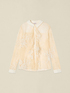 Lace shirt with ruffles image number 3