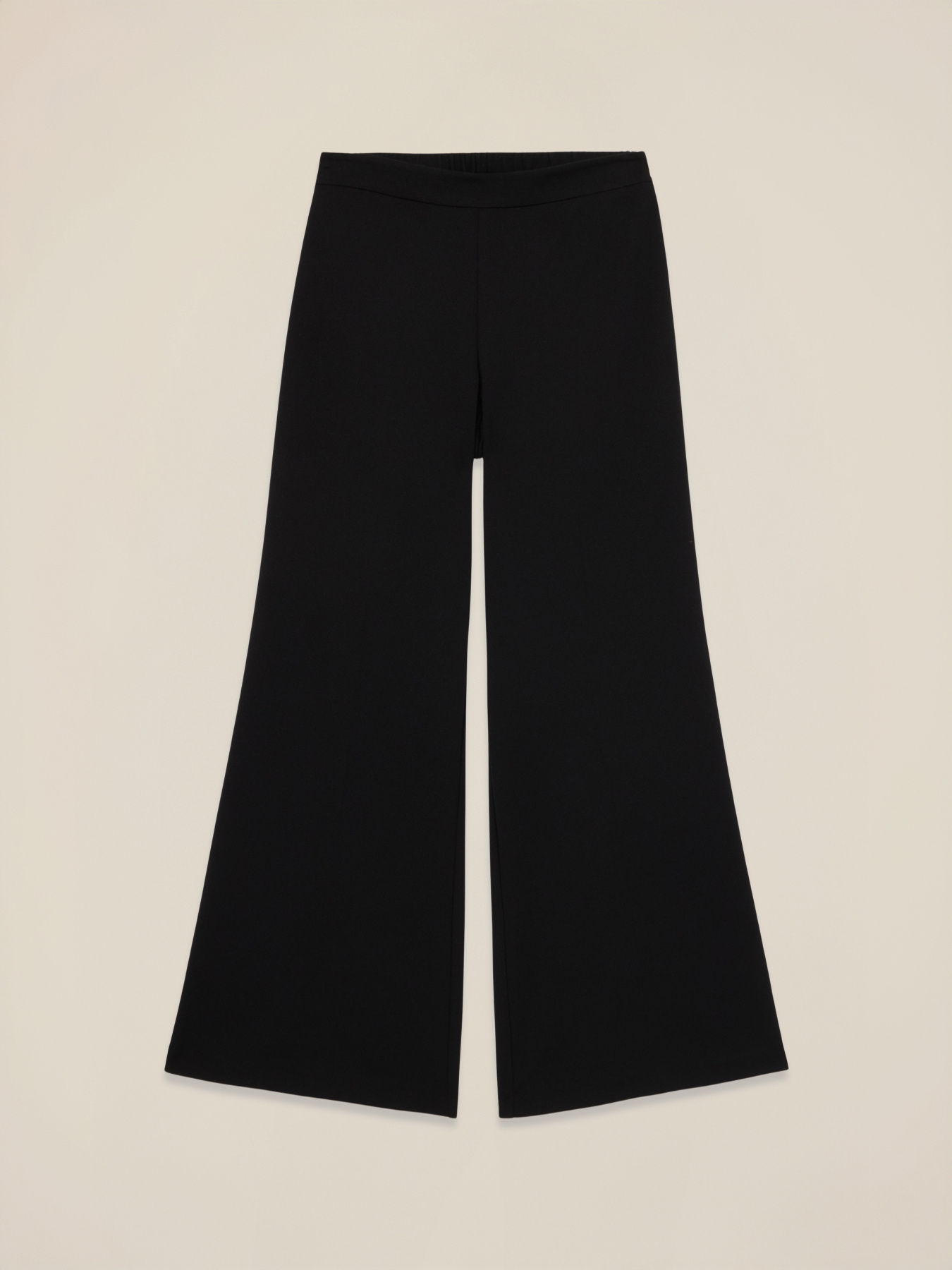 Palazzo pants in scuba fabric image number 4