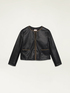 Jacket with metal chain image number 3
