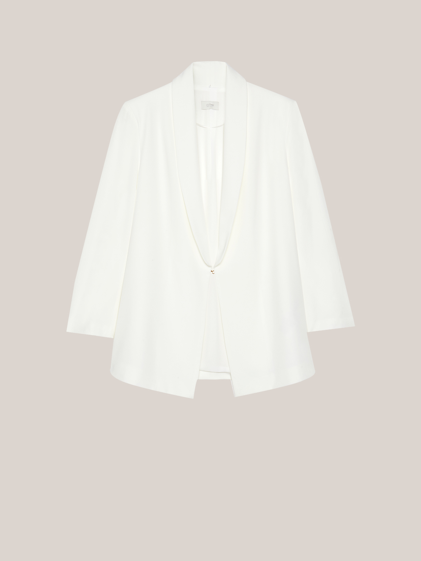 Blazer in tessuto fluido image number 3