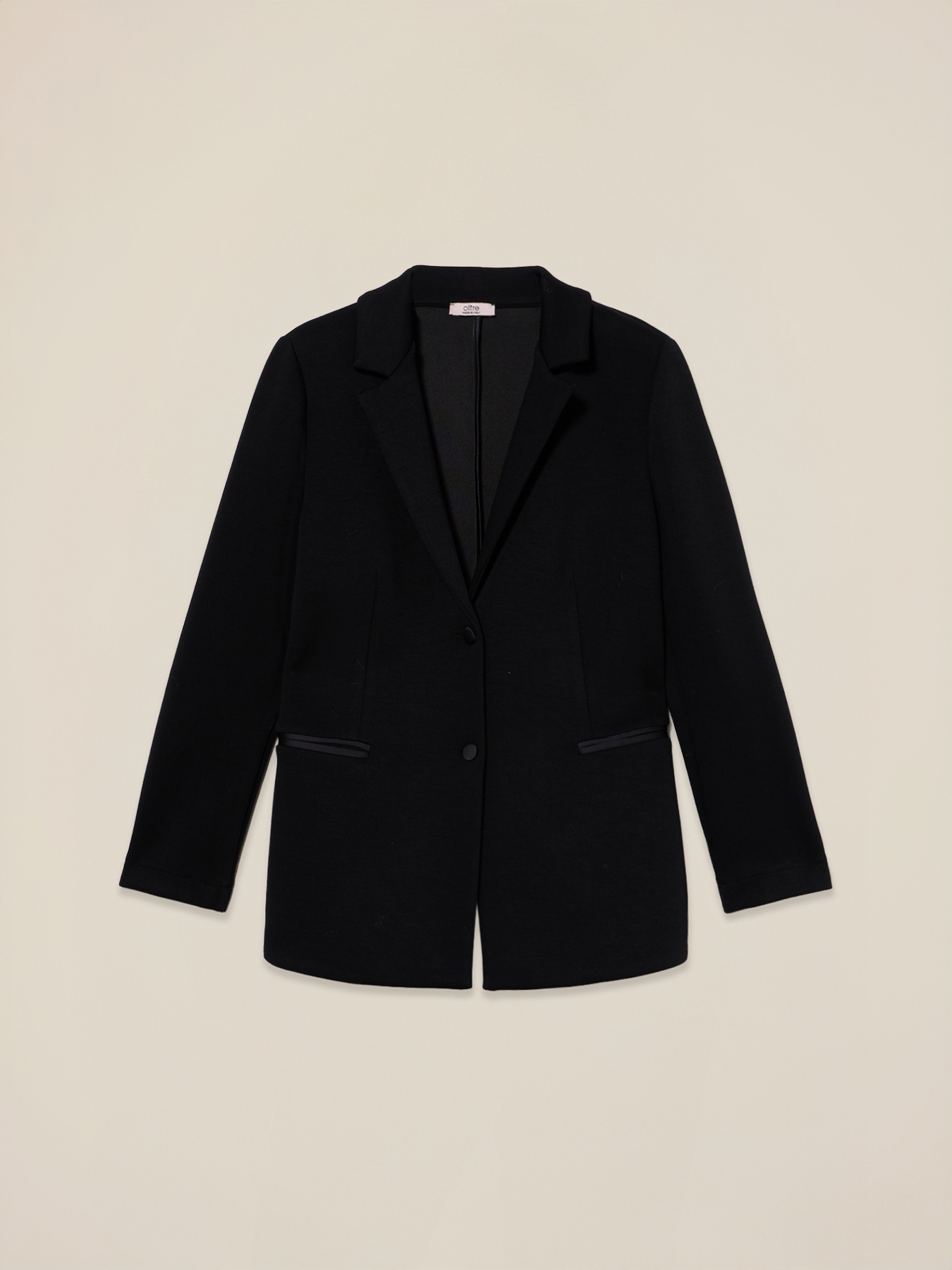 Felpa a blazer in scuba image number 3