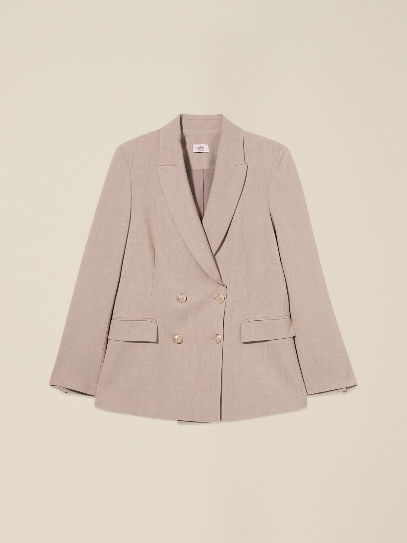 Blazer crois&eacute; avec boutons h&eacute;raldiques image number 3