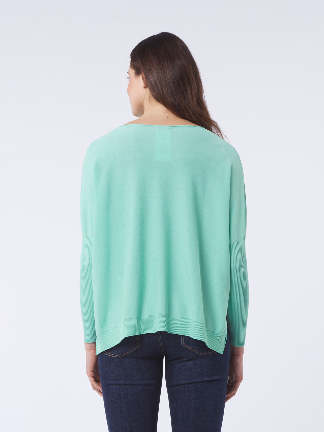 Oversized soft viscose sweater image number 1