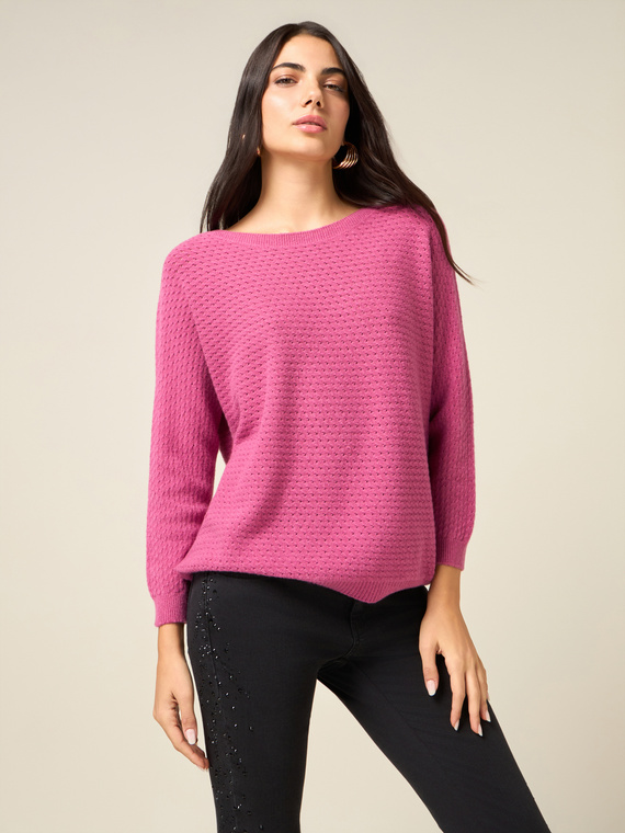 Camiseta mezcla viscosa elaboraci&oacute;n calada