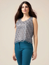 Top en tulle et paillettes image number 0