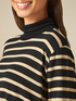 Striped turtleneck T-shirt image number 2
