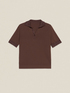Polo shirt with lurex trim image number 5