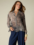 Patterned viscose shirt image number 0