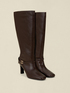 Stivali wide leg con fibbia image number 2