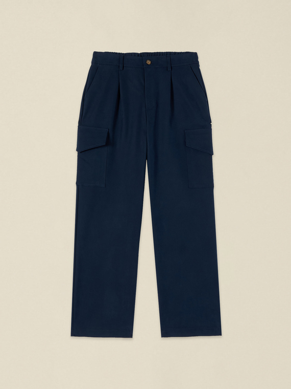 Cargo pants in twill