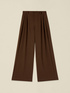 Pantalones palazzo con pinzas image number 4
