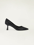 Kitten heels with micro crystals image number 2