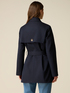 Double-breasted midi trench coat image number 1