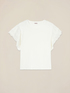 Camiseta con mangas festoneadas image number 3
