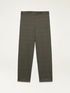 Pantaloni din material jacquard image number 4