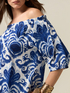 Schulterfreie Bluse image number 2