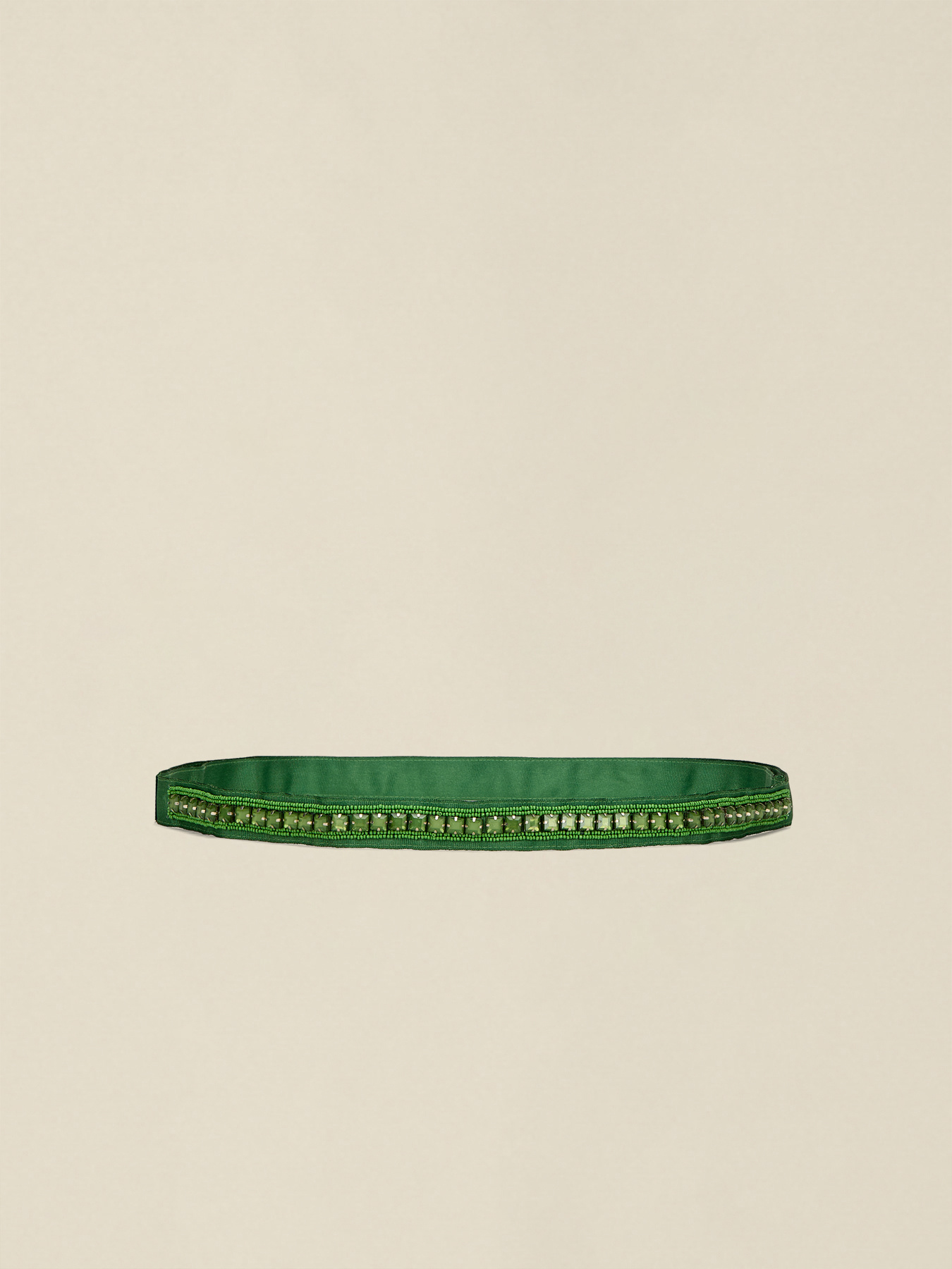 Ceinture en gros-grain avec chatons image number 1