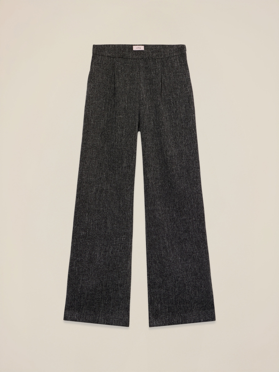 Viscose blend palazzo pants