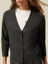 Cardigan din tricot fin cu aplicații image number 2