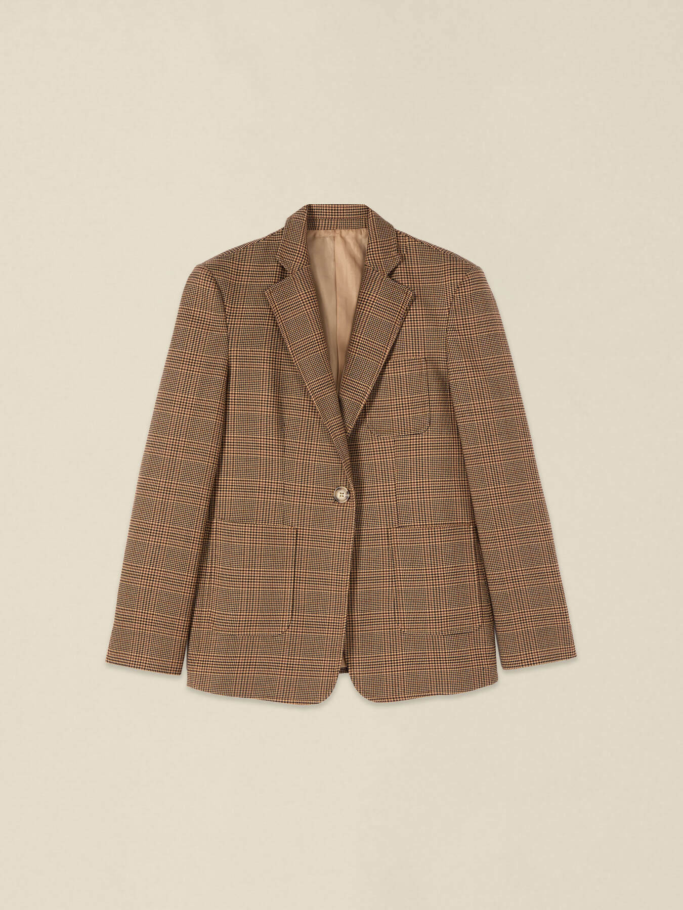 Blazer &agrave; carreaux image number 3