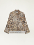 Camicia animalier in raso image number 3