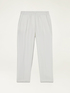 Pantalon en twill de viscose image number 4