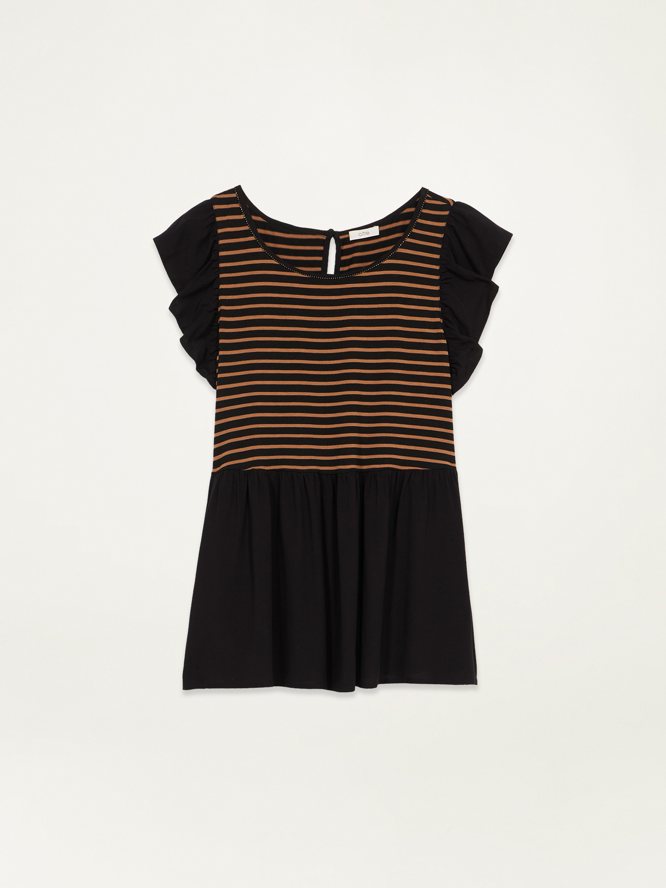 Gestreiftes Oberteil aus zwei image number 4