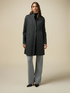 Double fabric mid-length coat image number 0