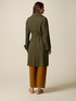 Double-breasted viscose blend trench coat image number 1