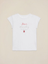 T-shirt with embroidered lettering image number 3