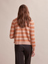 Cardigan a righe misto cashmere image number 2