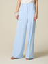 Pantalon palazzo en tissu fluide image number 3