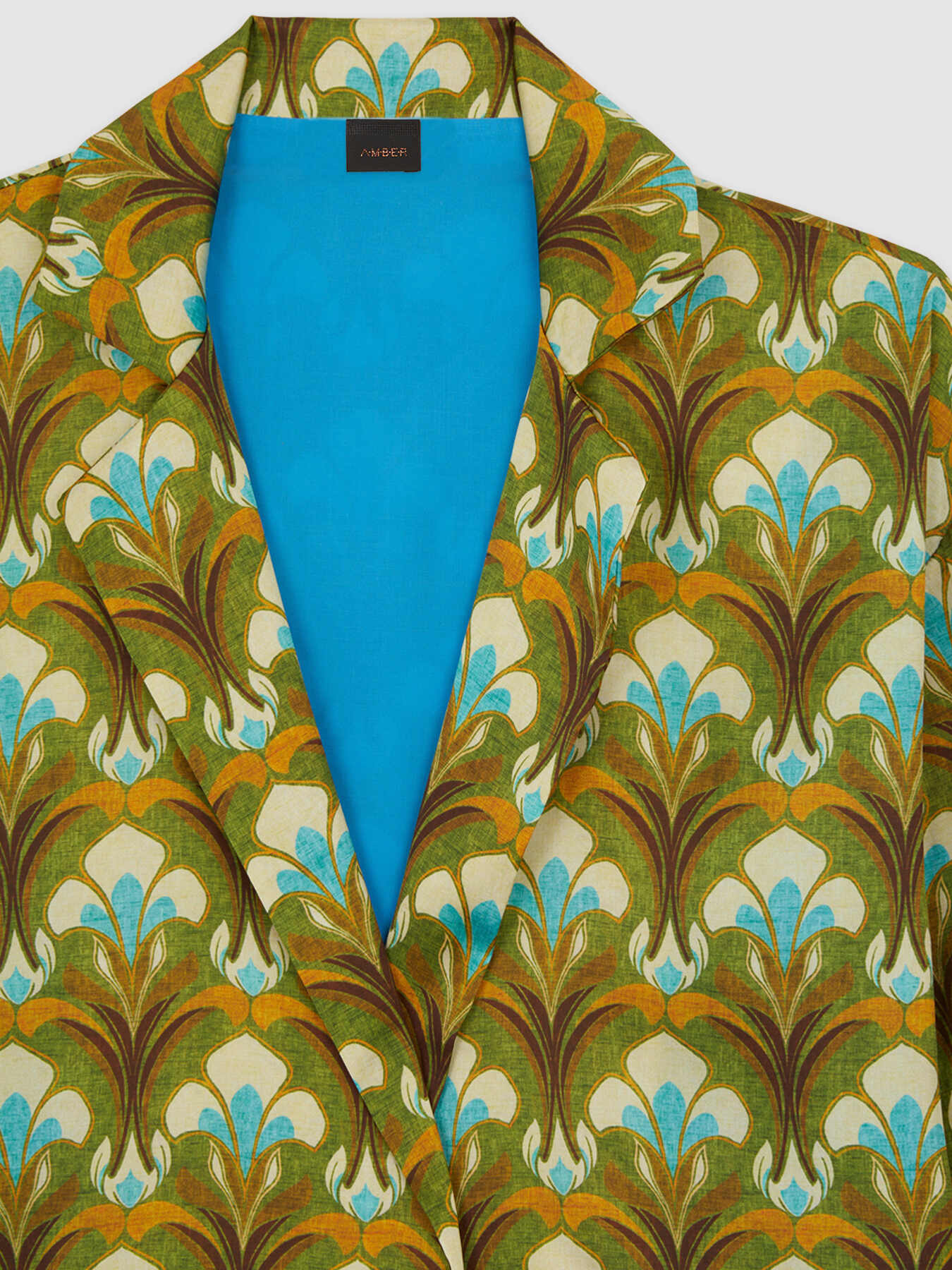 Chaqueta vaporosa con estampado image number 5