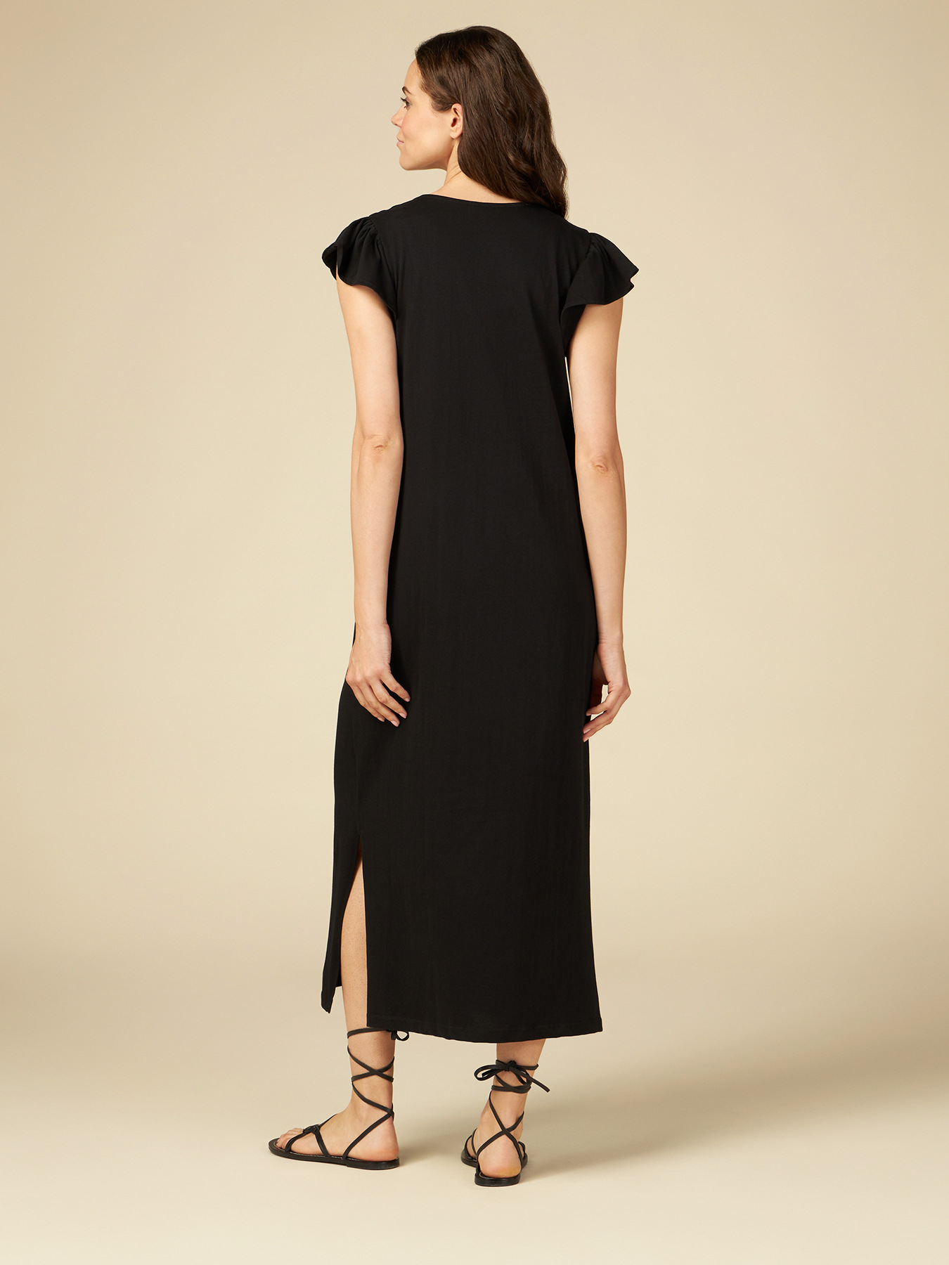 Robe longue en jersey image number 1