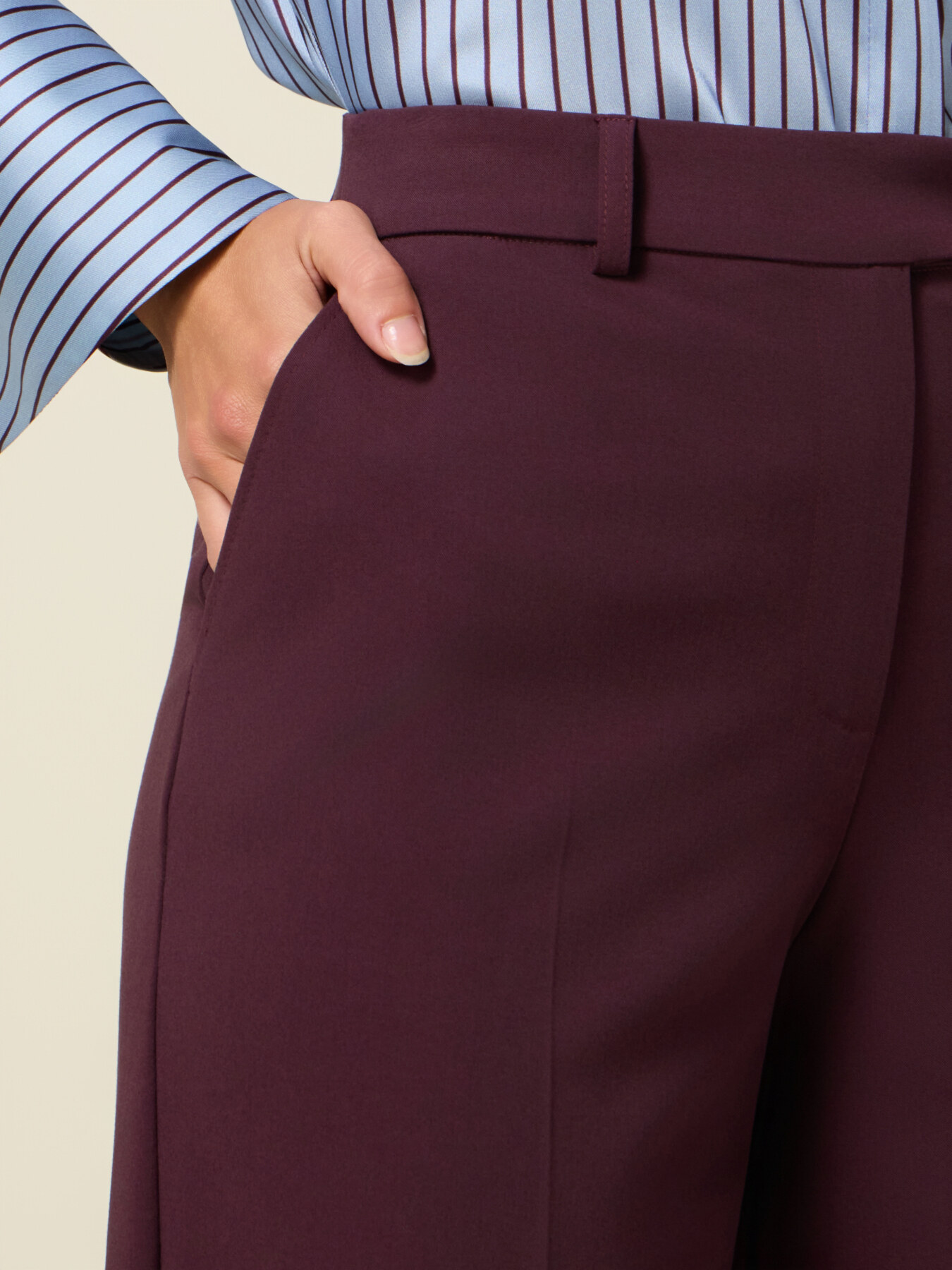 Palazzo pants in polyviscose image number 2