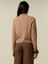 Cardigan in lana/cashmere a trecce image number 1