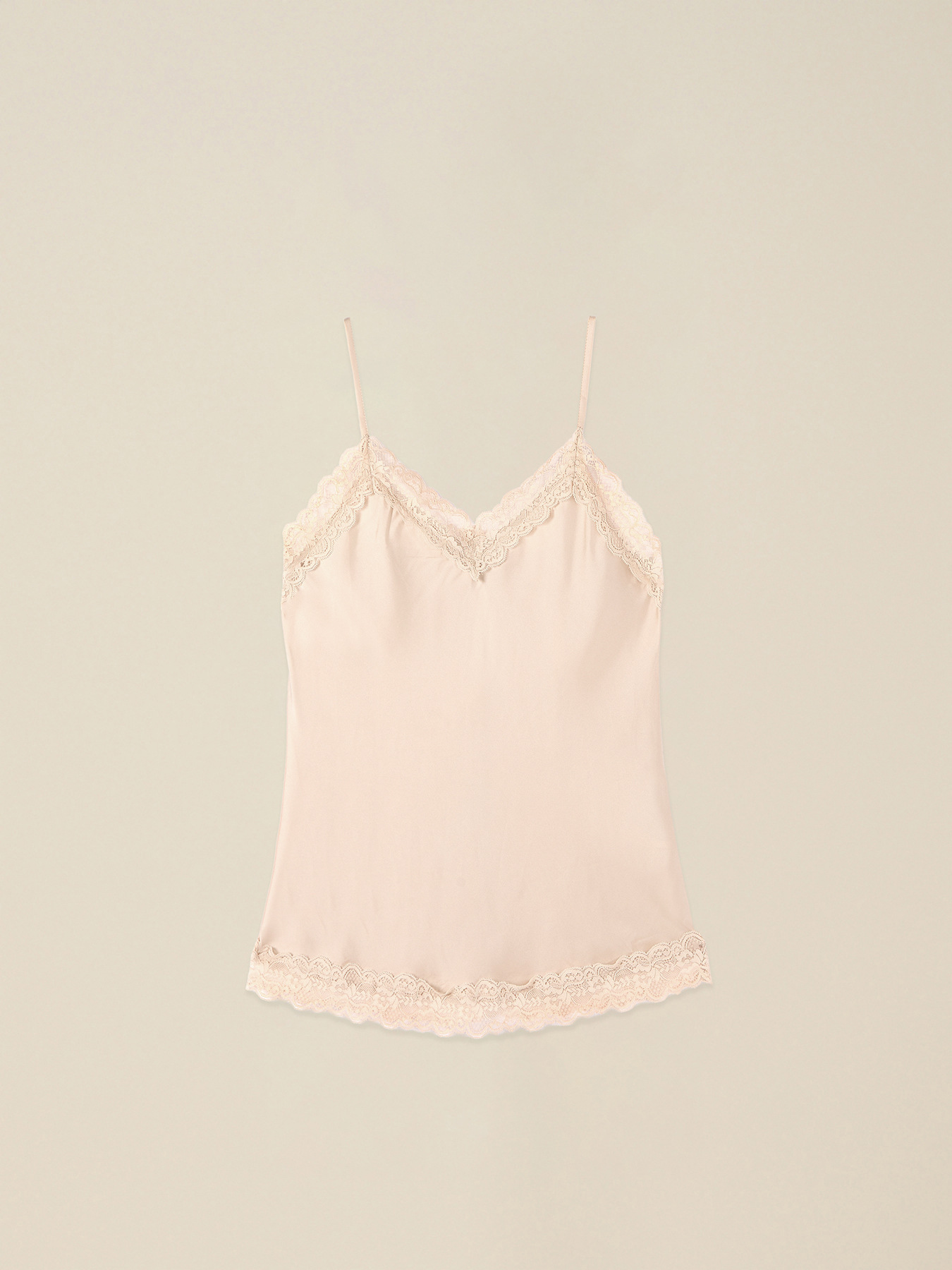 Top de lingerie en satin et dentelle image number 3