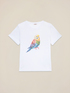 T-shirt with print and appliqu&eacute;s image number 3