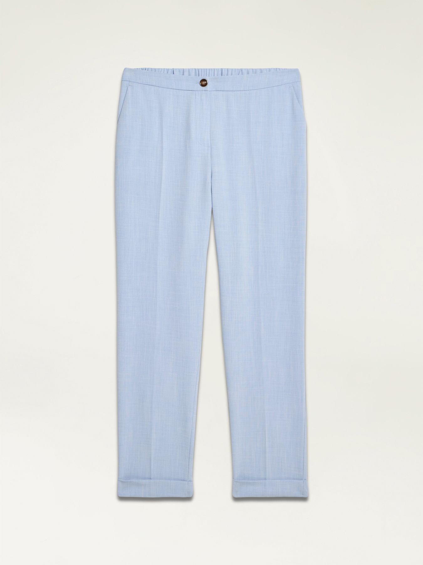 Stovepipe trousers with turn-up image number 4